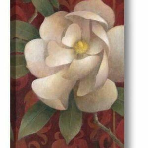 Magnolia Melody Art Poster Print 8 x 20